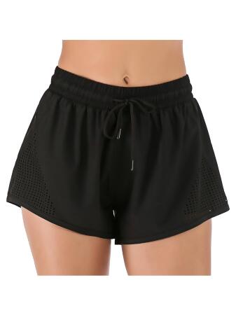 Double Layer Running Shorts with Ventilation Cutouts alternate image
