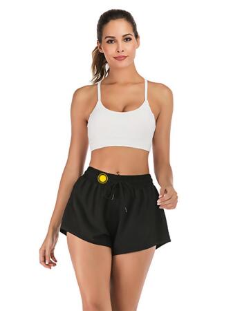 Double Layer Running Shorts with Ventilation Cutouts alternate image