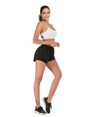 Double Layer Running Shorts with Ventilation Cutouts alternate image