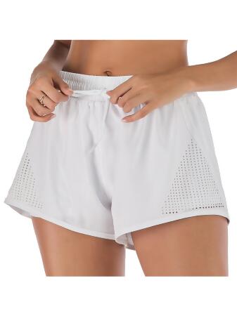 Double Layer Running Shorts with Ventilation Cutouts alternate image