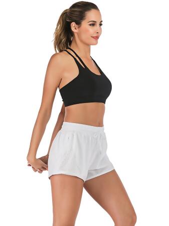Double Layer Running Shorts with Ventilation Cutouts alternate image
