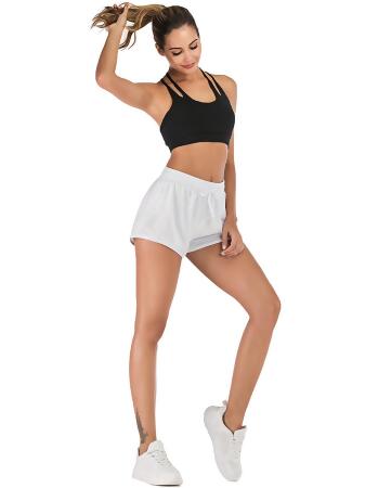 Double Layer Running Shorts with Ventilation Cutouts alternate image