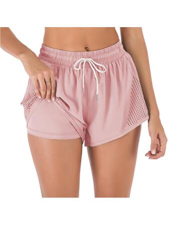 Double Layer Running Shorts with Ventilation Cutouts alternate image