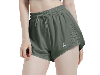 Double Layer Running Shorts with Ventilation Cutouts alternate image