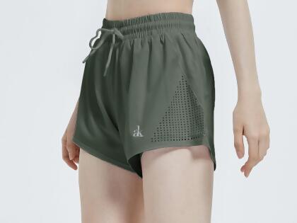 Double Layer Running Shorts with Ventilation Cutouts alternate image