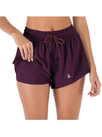 Double Layer Running Shorts with Ventilation Cutouts alternate image