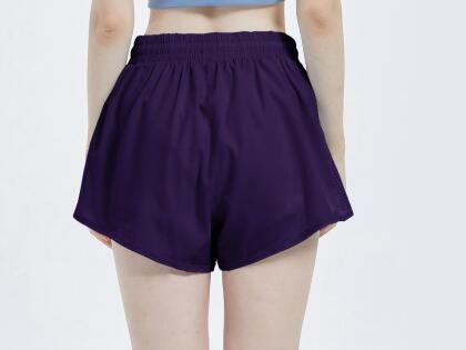Double Layer Running Shorts with Ventilation Cutouts alternate image