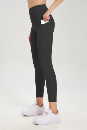Soft Buttery High Rise Leggings with Slim Pockets alternate image