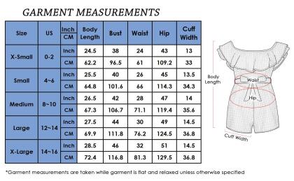 Anna-Kaci Womens Off Shoulder Short Rompers Ruffle Hem Drawstring Waist Plaid Short Jumpsuit alternate image