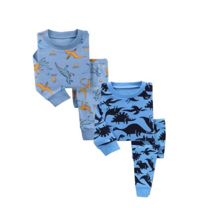 Blue Dinosaurs/Dark Dinosaurs 2 pack Kids Pajamas 