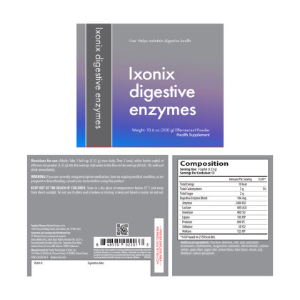 Ixonix Digestive Enzymes alternate image
