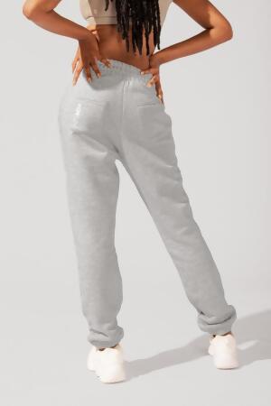 Cloud Rollover Sweatpant - Heather Grey 