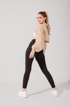 Mockneck Shruggie - Taupe alternate image