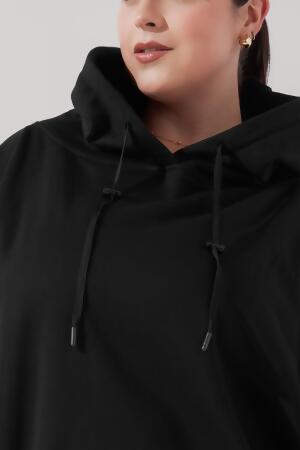 Long Cloud Hoodie - Black alternate image