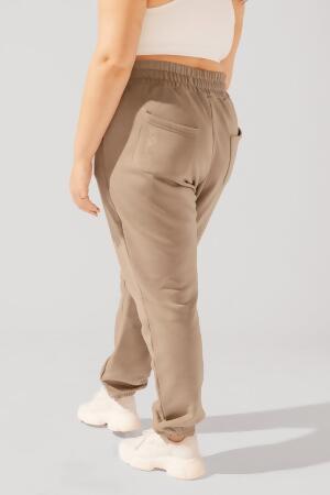 Cloud Rollover Sweatpant - Milk Tea alternate image