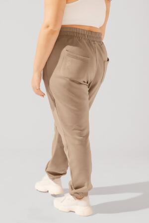 Cloud Rollover Sweatpant - Milk Tea alternate image
