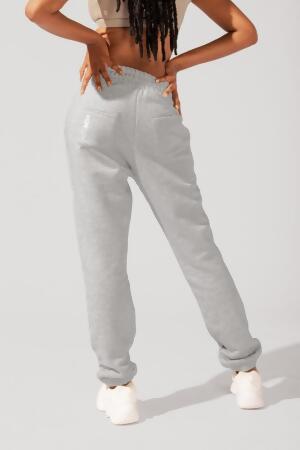Cloud Rollover Sweatpant - Heather Grey alternate image