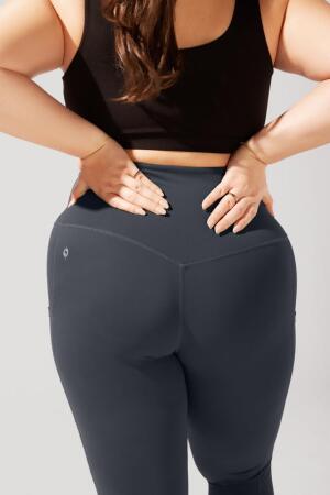 Supersculpt™ Leggings with Pockets - Smoky Grey alternate image