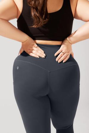 Supersculpt™ Leggings with Pockets - Smoky Grey alternate image