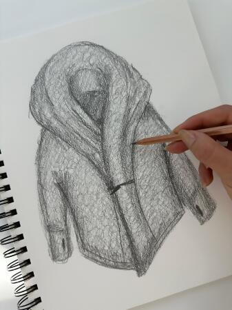 Faux Sherpa Cocoon Coat - Teddy Bear Brown alternate image