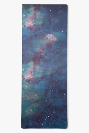 CloudCushion Vegan Suede Yoga Mat - Cool Cosmos 0.5" Thick alternate image
