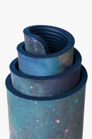 CloudCushion Vegan Suede Yoga Mat - Cool Cosmos 0.5" Thick alternate image