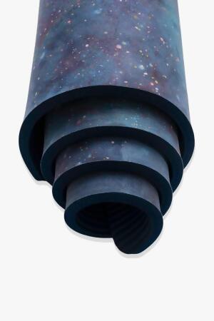 CloudCushion Vegan Suede Yoga Mat - Cool Cosmos 0.5" Thick alternate image