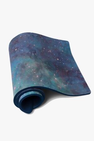 CloudCushion Vegan Suede Yoga Mat - Cool Cosmos 0.5" Thick alternate image