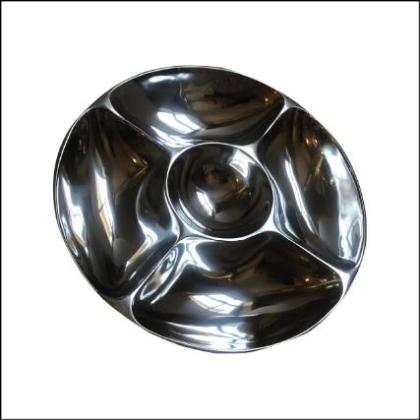 5-Section Snack/Salsa Serving Platter alternate image