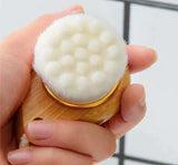 Facial Brush with Bamboo Handle alternate image