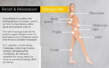 Rolling Body Massager alternate image