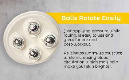 Rolling Body Massager alternate image