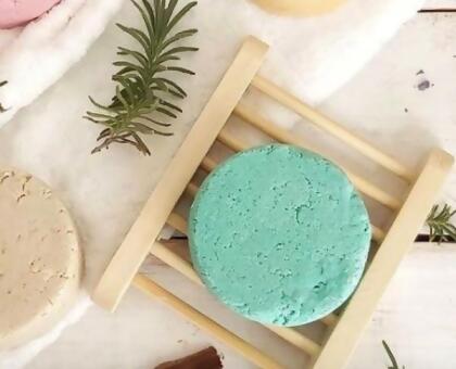 Natural Bamboo Soap Bar Dish alternate image