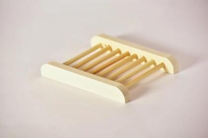 Natural Bamboo Soap Bar Dish alternate image