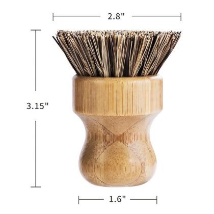 Bamboo Sisal Fiber Dish Brush alternate image