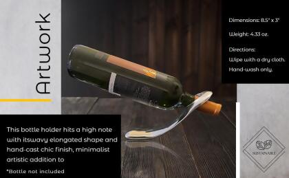 FreeStanding Wine Bottle Holder alternate image