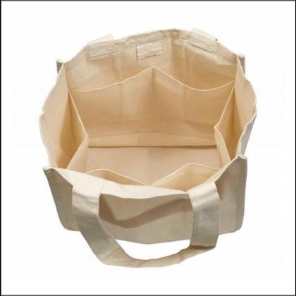 Reusable Tote Mesh Bag w/6 Internal Sleeves. alternate image