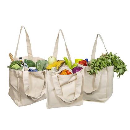 Reusable Tote Mesh Bag w/6 Internal Sleeves. alternate image