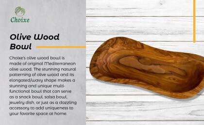 Mediterranean Olive Wood Multi-Purpose Bowl alternate image