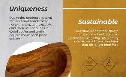 Mediterranean Olive Wood Multi-Purpose Bowl alternate image