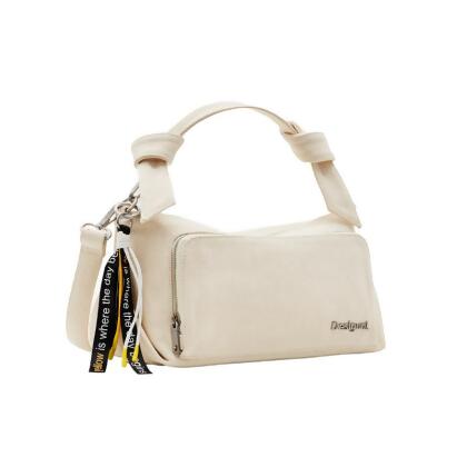 DESIGUAL BAG TEXTUS URUS MAXI 1001 WHITE 