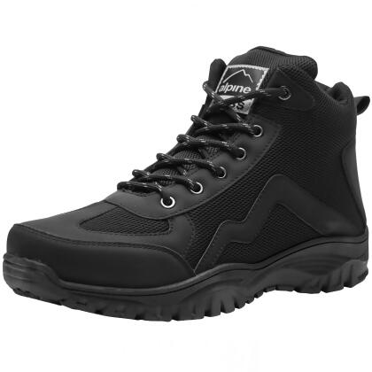 Alpine Swiss Brent Mens Hiking Boots Comfortable Mid Ankle Outdoor Walking Shoes 