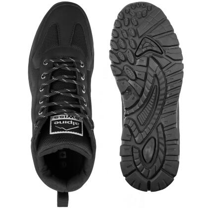 Alpine Swiss Brent Mens Hiking Boots Comfortable Mid Ankle Outdoor Walking Shoes alternate image