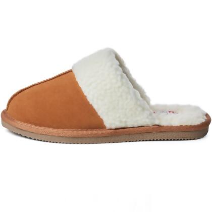 Alpine Swiss Lucy Womens Genuine Suede Memory Foam Scuff Slippers alternate image