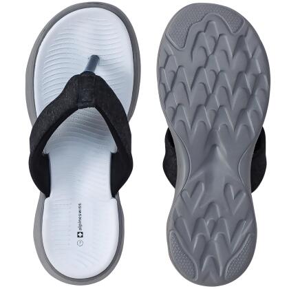 Alpine Swiss Holly Womens Flip Flops Comfortable Walking Thong Sandals Indoor Outdoor Shoes alternate image