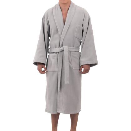 Alpine Swiss Pure Cotton Mens Terry Cloth Bathrobe Super Absorbent Spa Robe alternate image