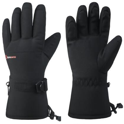 Alpine Swiss Mens Waterproof Gauntlet Snow Ski Gloves Winter Sport Snowboarding Windproof Warm 3M Thinsulate alternate image
