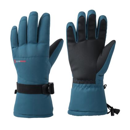 Alpine Swiss Mens Waterproof Gauntlet Snow Ski Gloves Winter Sport Snowboarding Windproof Warm 3M Thinsulate alternate image