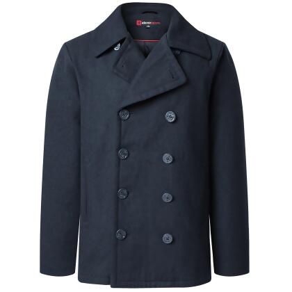 Alpine Swiss Mason Mens Wool Blend Classic Pea Coat Jacket alternate image