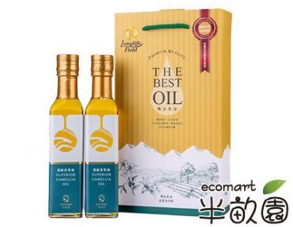 好日籽頂級二瓶組禮盒(苦茶油*2，250ml/2瓶/盒) 